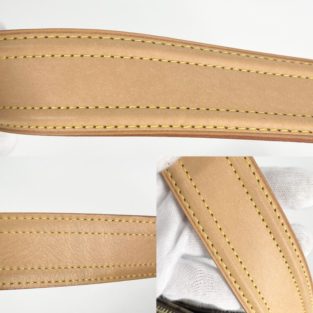LOUIS VUITTON ルイヴィトン ショルダーバッグ モノグラム ヴィバシテGM セミショルダーバッグ M51163 ブラウン 茶 ゴールド金具 レディース【中古品】