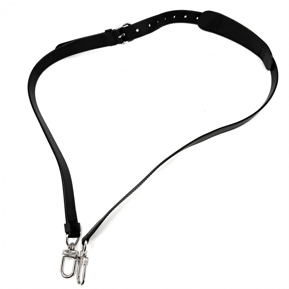 【開店SALE】 LOUIS VUITTON ルイヴィトン ショルダーバッグ メッセンジャーグリニッジ ビジネスバッグ N41348 ネイビー 紺 ブラック 黒 シルバー金具 メンズ【中古品】