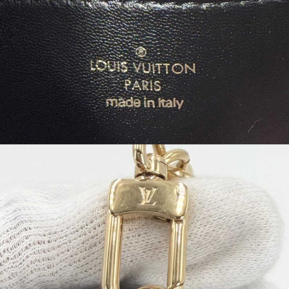 【開店SALE】 LOUIS VUITTON ルイヴィトン 2WAY ハンドバッグ ショルダーバッグ モノグラム ポシェットクッサン 小さめ ミニバッグ M83359 ラムレザー ブラック 黒 ゴールド金具 レディース【中古品】