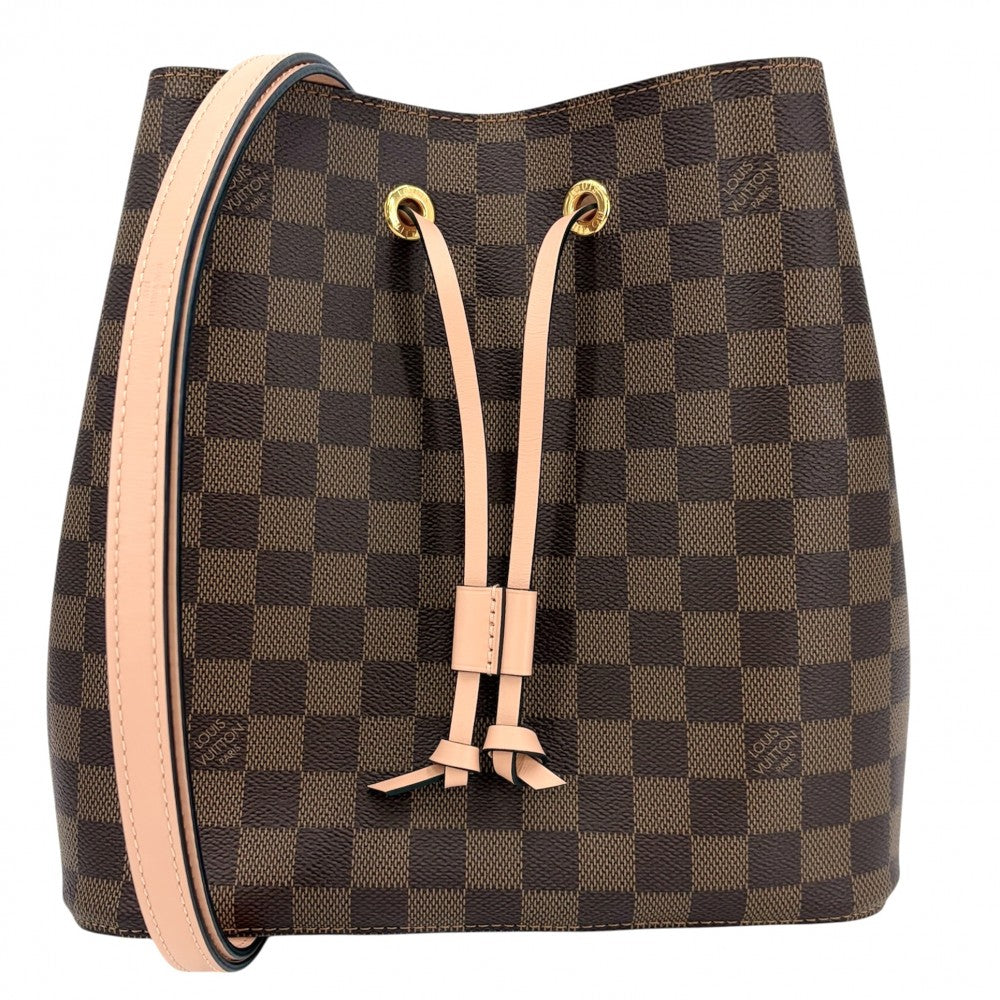 【開店SALE】 LOUIS VUITTON ルイヴィトン ショルダーバッグ モノグラム ネオノエ ブラウン 茶 ピンク N40198 ヴィーナス ゴールド金具 レディース【中古品】