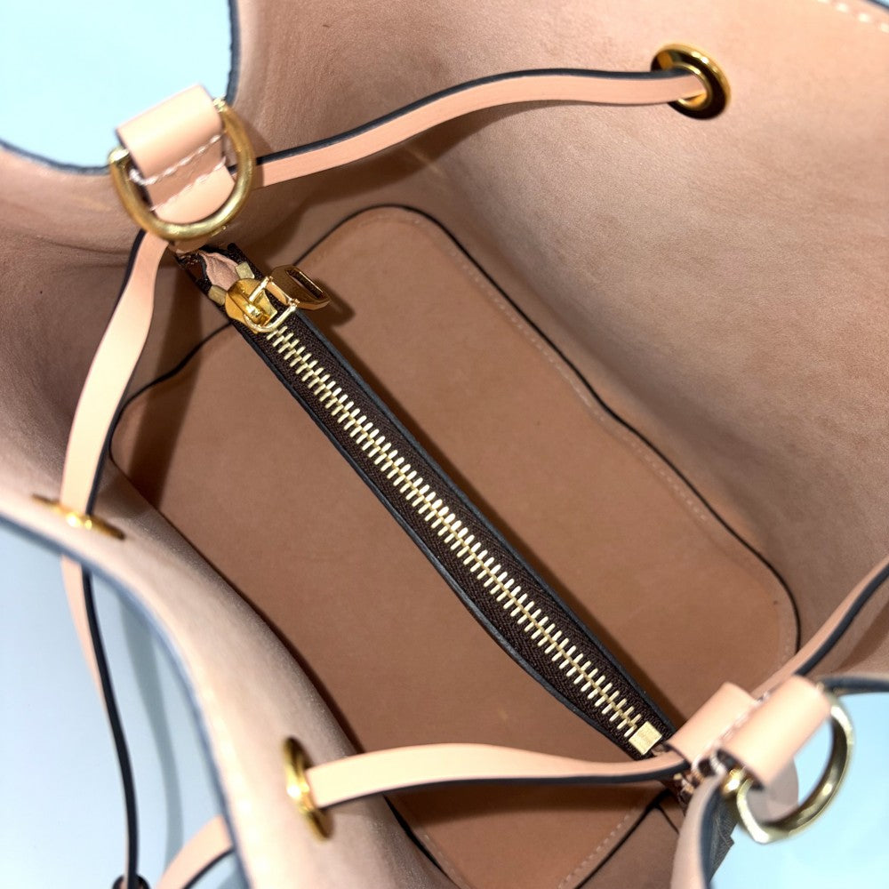 【開店SALE】 LOUIS VUITTON ルイヴィトン ショルダーバッグ モノグラム ネオノエ ブラウン 茶 ピンク N40198 ヴィーナス ゴールド金具 レディース【中古品】