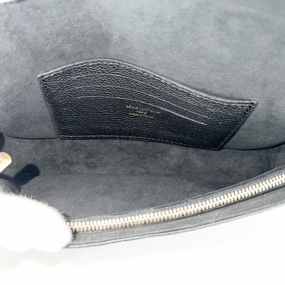 LOUIS VUITTON ルイヴィトン ショルダーバッグ モノグラムアンプラント ウォレット オン チェーン・アイビー 2WAY ブラック 黒 M82154 ノワール ゴールド金具 レディース【中古品】