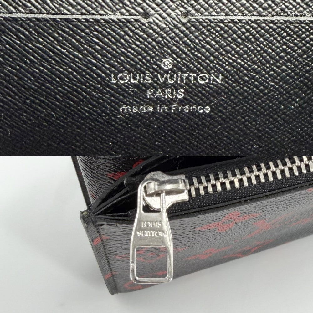 【開店SALE】 LOUIS VUITTON ルイヴィトン ショルダーバッグ モノグラム ポルトフォイユ ツイスト チェーンショルダー M61603 ブラック 黒 ホワイト 白 シルバー金具 レディース【中古品】