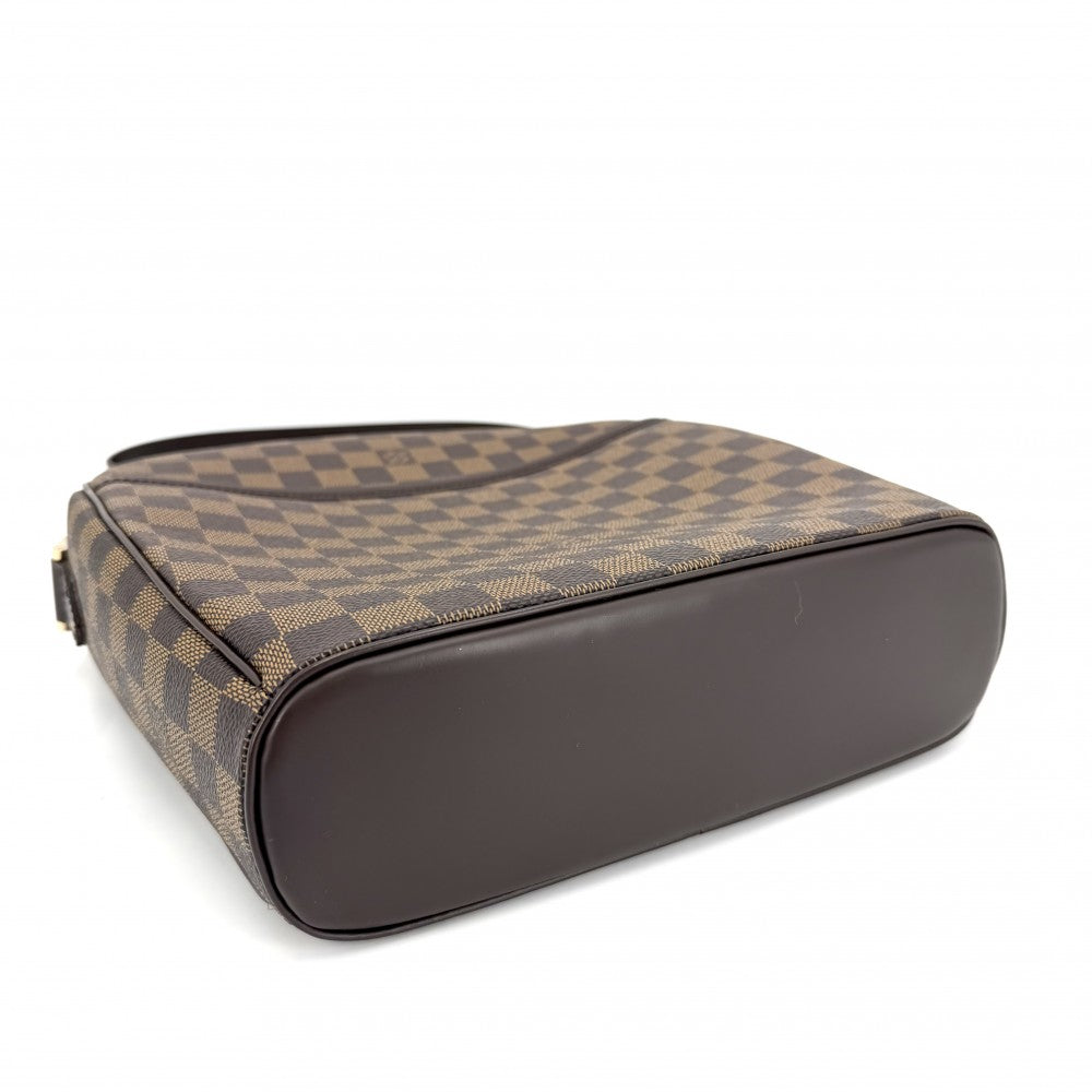 LOUIS VUITTON ルイヴィトン ショルダーバッグ ダミエ イパネマGM N51292 ブラウン 茶 ゴールド金具 レディース【中古品】