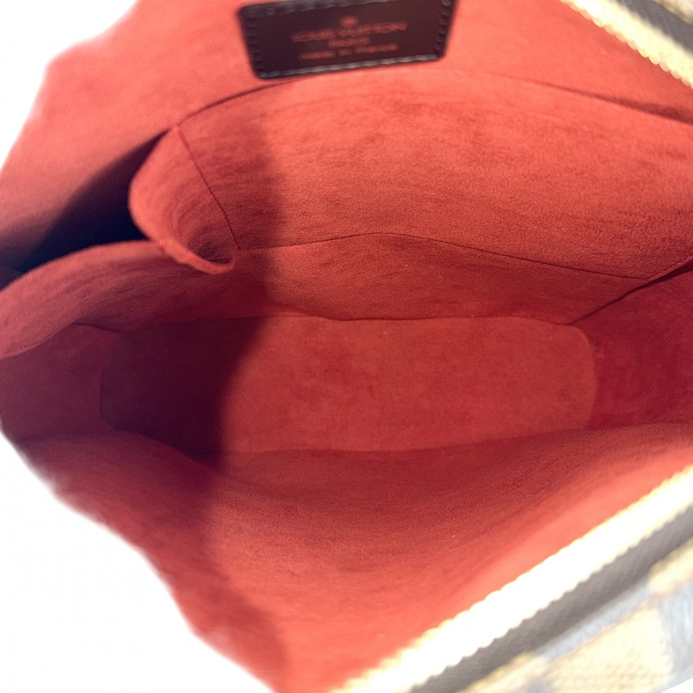 LOUIS VUITTON ルイヴィトン ショルダーバッグ ダミエ イパネマGM N51292 ブラウン 茶 ゴールド金具 レディース【中古品】
