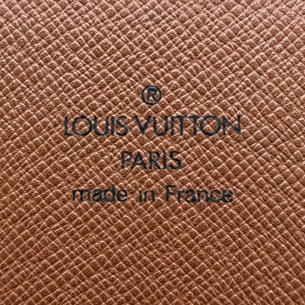 【開店SALE】 LOUIS VUITTON ルイヴィトン ショルダーバッグ モノグラム カルトシエールMM ブラウン 茶 M51253 ゴールド金具 レディース【中古品】