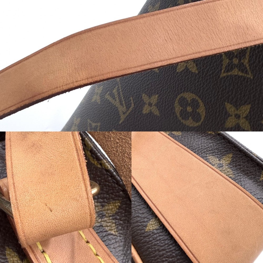 【開店SALE】 LOUIS VUITTON ルイヴィトン ショルダーバッグ モノグラム カルトシエールMM ブラウン 茶 M51253 ゴールド金具 レディース【中古品】