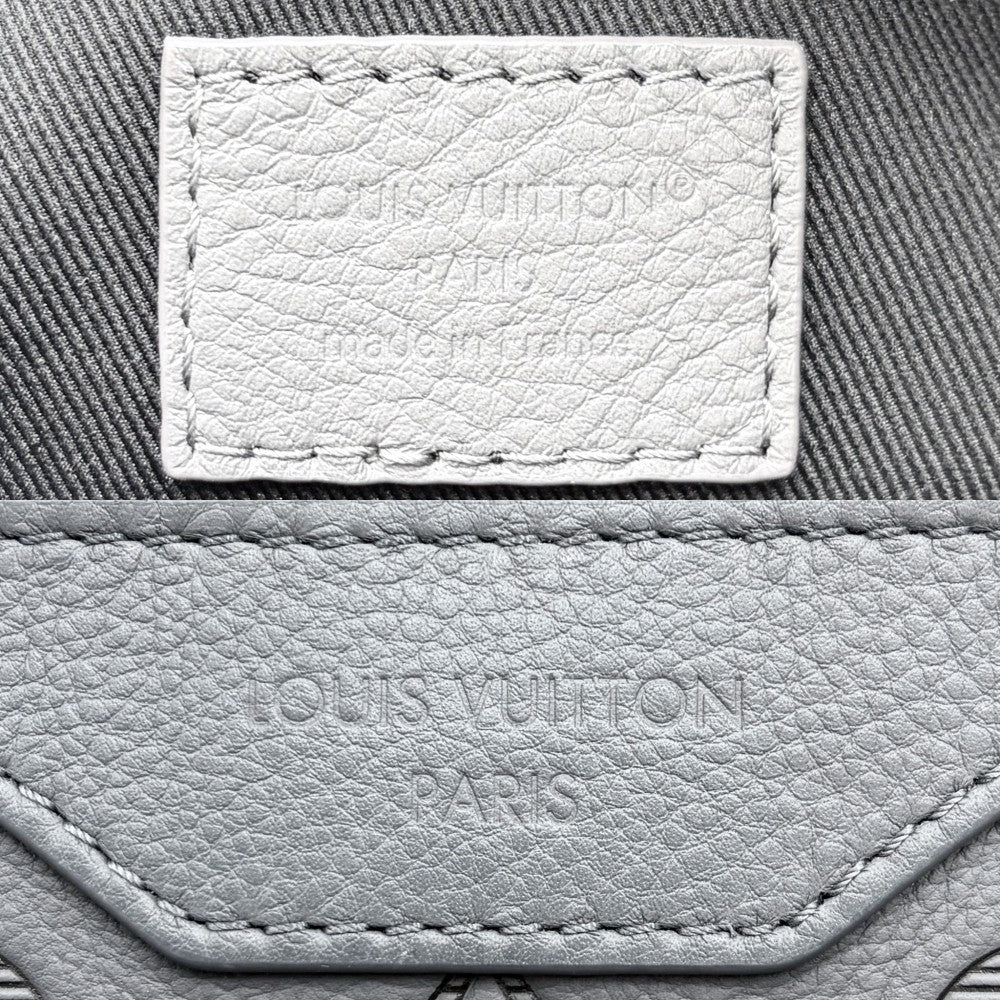 LOUIS VUITTON ルイヴィトン ショルダーバッグ モノグラムシャドウ トリオメッセンジャー M27185 アンスラサイトグレー ブラック金具 メンズ【中古品】