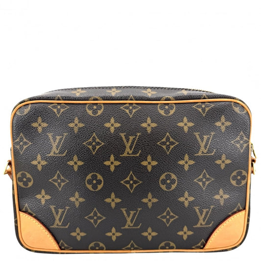 LOUIS VUITTON ルイヴィトン ショルダーバッグ モノグラム トロカデロ27 M51274 ブラウン 茶 ゴールド金具 レディース【中古品】