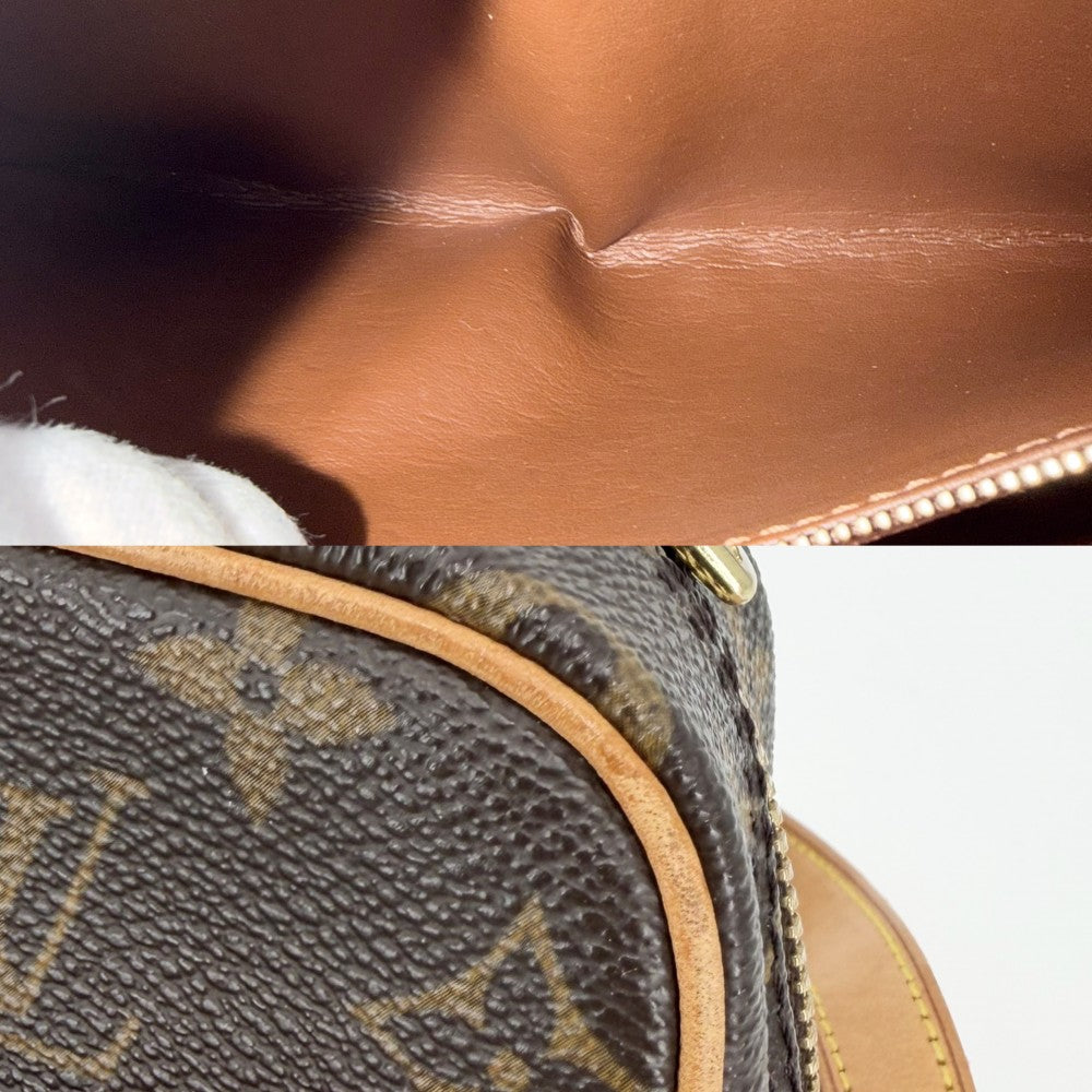 LOUIS VUITTON ルイヴィトン ショルダーバッグ モノグラム トロカデロ27 M51274 ブラウン 茶 ゴールド金具 レディース【中古品】