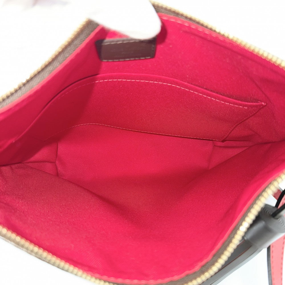 LOUIS VUITTON ルイヴィトン ショルダーバッグ ダミエ サウスバンク タッセル N42230 ブラウン 茶 ゴールド金具 レディース【中古品】