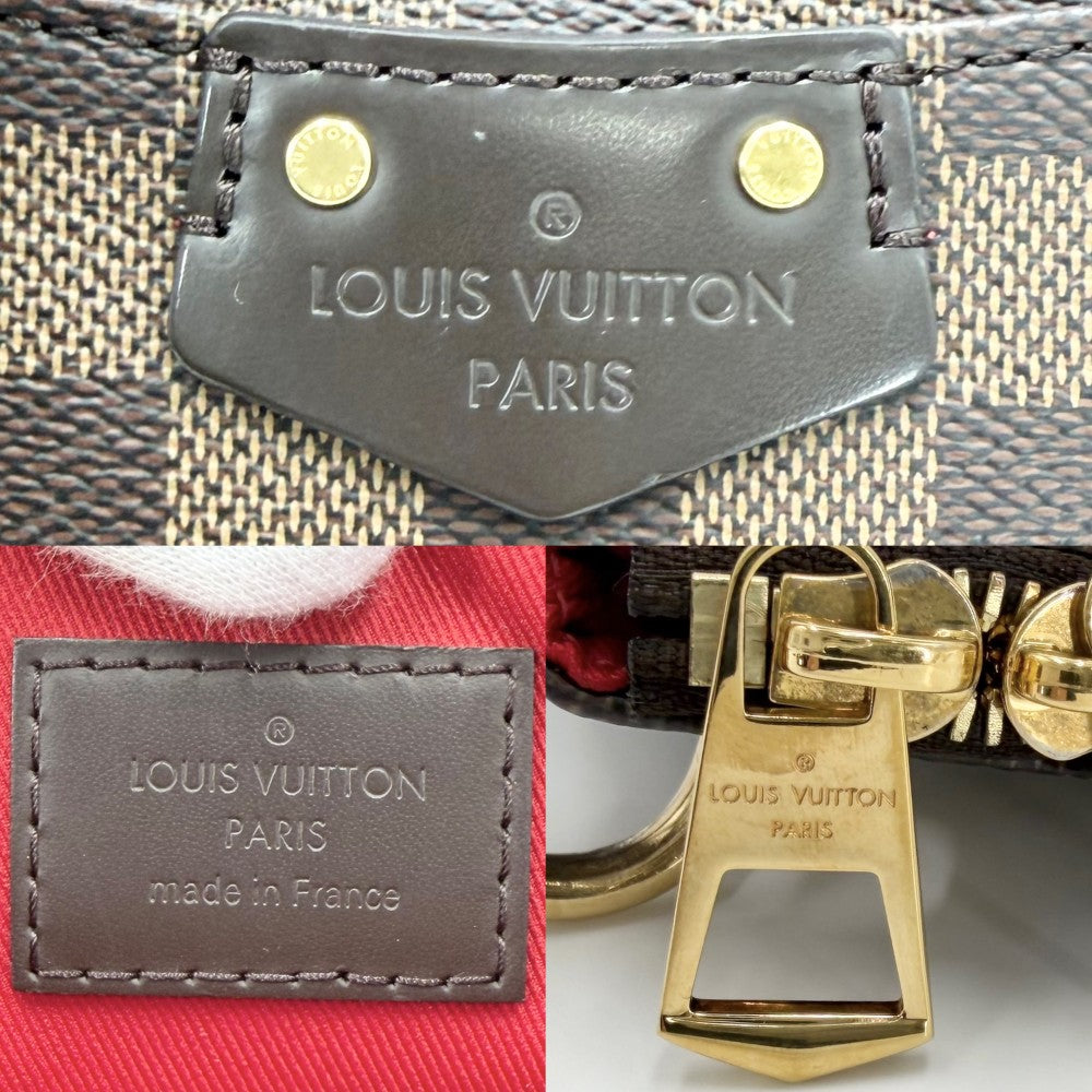 LOUIS VUITTON ルイヴィトン ショルダーバッグ ダミエ サウスバンク タッセル N42230 ブラウン 茶 ゴールド金具 レディース【中古品】