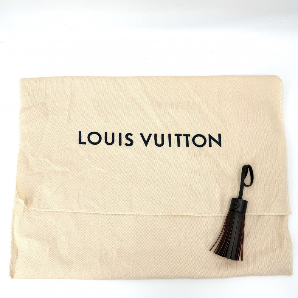 LOUIS VUITTON ルイヴィトン ショルダーバッグ ダミエ サウスバンク タッセル N42230 ブラウン 茶 ゴールド金具 レディース【中古品】