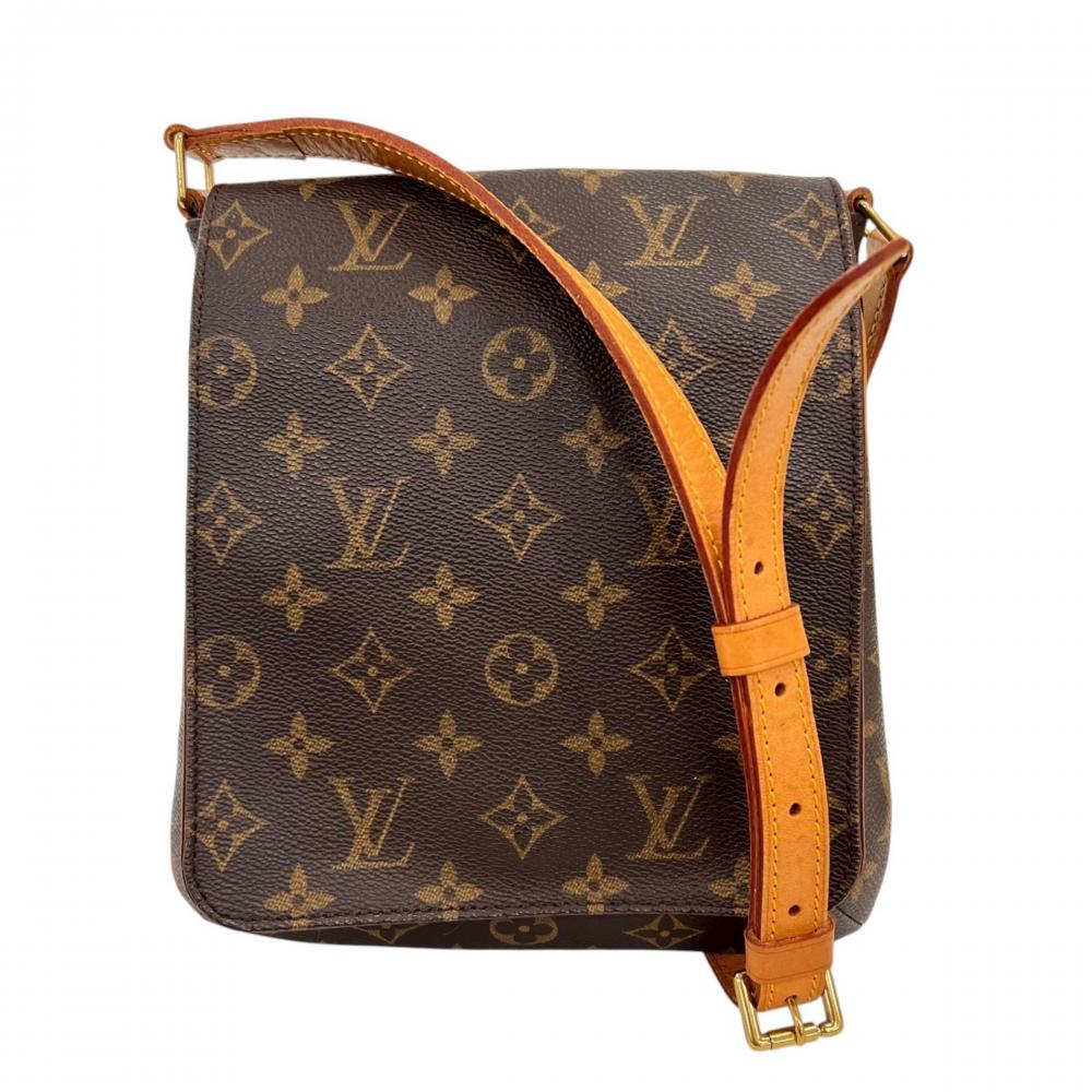 LOUIS VUITTON ルイヴィトン ショルダーバッグ ミュゼット・サルサ ロング ロングストラップ M51387 モノグラムキャンバス ブラウン 茶 ゴールド金具 レディース【中古品】