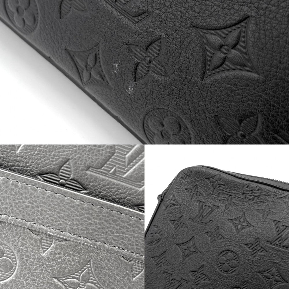 LOUIS VUITTON ルイヴィトン ショルダーバッグ モノグラムシャドウ トリオメッセンジャー ブラック M26713 ノワール ブラック金具 メンズ【中古品】