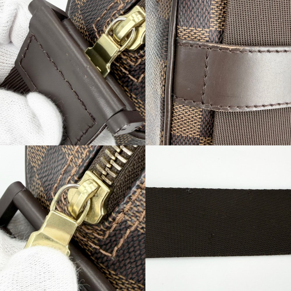 LOUIS VUITTON ルイヴィトン ショルダーバッグ オラフPM N41442 ダミエキャンバス ブラウン 茶 ゴールド金具 レディース【中古品】
