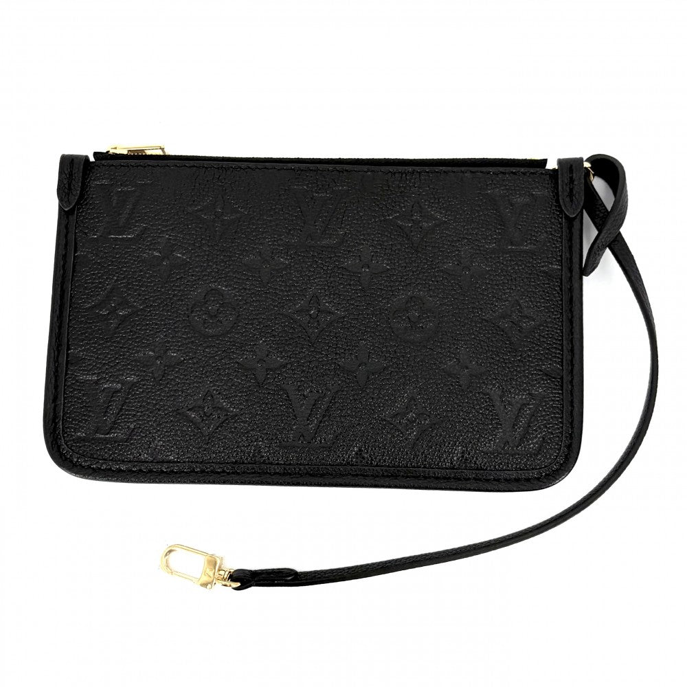 LOUIS VUITTON ルイヴィトン ショルダーバッグ キャリーオールジップ NM PM ハンドバッグ 2WAY M46288 モノグラムアンプラント ブラック 黒 ゴールド金具 レディース【中古品】