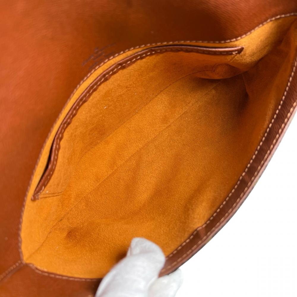 LOUIS VUITTON ルイヴィトン ショルダーバッグ ミュゼット・タンゴ M51388 モノグラムキャンバス ブラウン 茶 ゴールド金具 レディース【中古品】