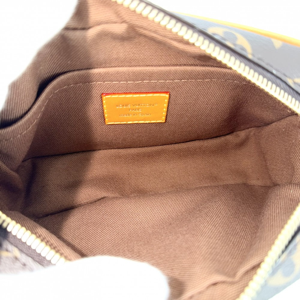 LOUIS VUITTON ルイヴィトン ショルダーバッグ モノグラムアーカイブ トロカデロ ウェアラブル ウォレット M14058 ブラウン 茶 ゴールド金具 メンズ【中古品】