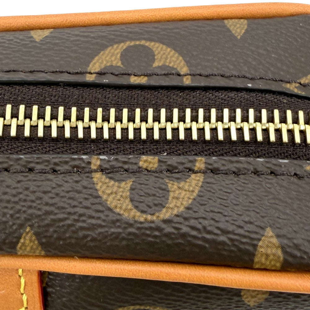 LOUIS VUITTON ルイヴィトン ショルダーバッグ モノグラムアーカイブ トロカデロ ウェアラブル ウォレット M14058 ブラウン 茶 ゴールド金具 メンズ【中古品】