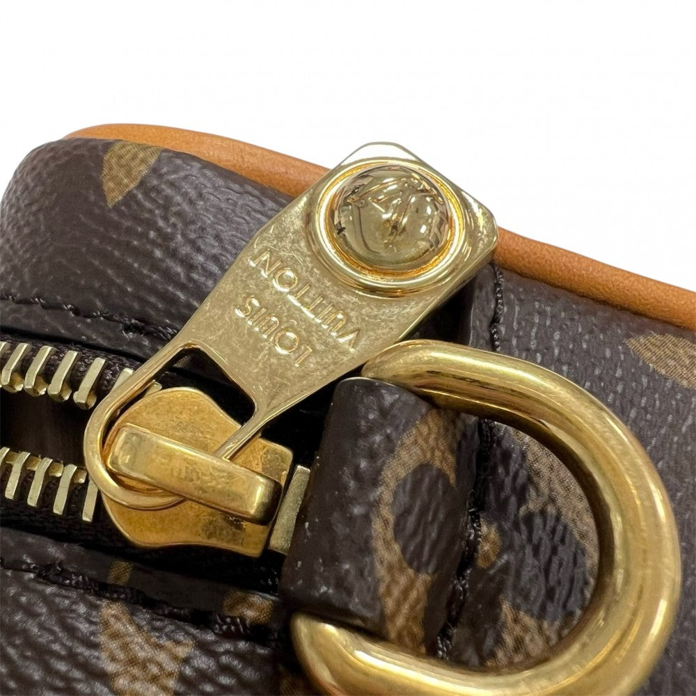 LOUIS VUITTON ルイヴィトン ショルダーバッグ モノグラムアーカイブ トロカデロ ウェアラブル ウォレット M14058 ブラウン 茶 ゴールド金具 メンズ【中古品】