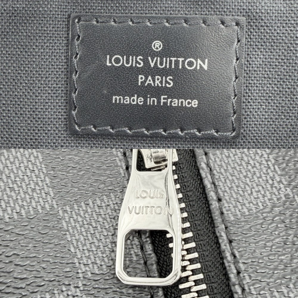 LOUIS VUITTON ルイヴィトン ショルダーバッグ ダミエグラフィット ミックPM N41211 ブラック 黒 シルバー金具 メンズ【中古品】