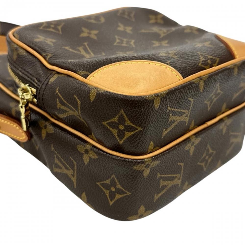 LOUIS VUITTON ルイヴィトン ショルダーバッグ アマゾン M45236 モノグラムキャンバス ブラウン 茶 ゴールド金具 レディース【中古品】