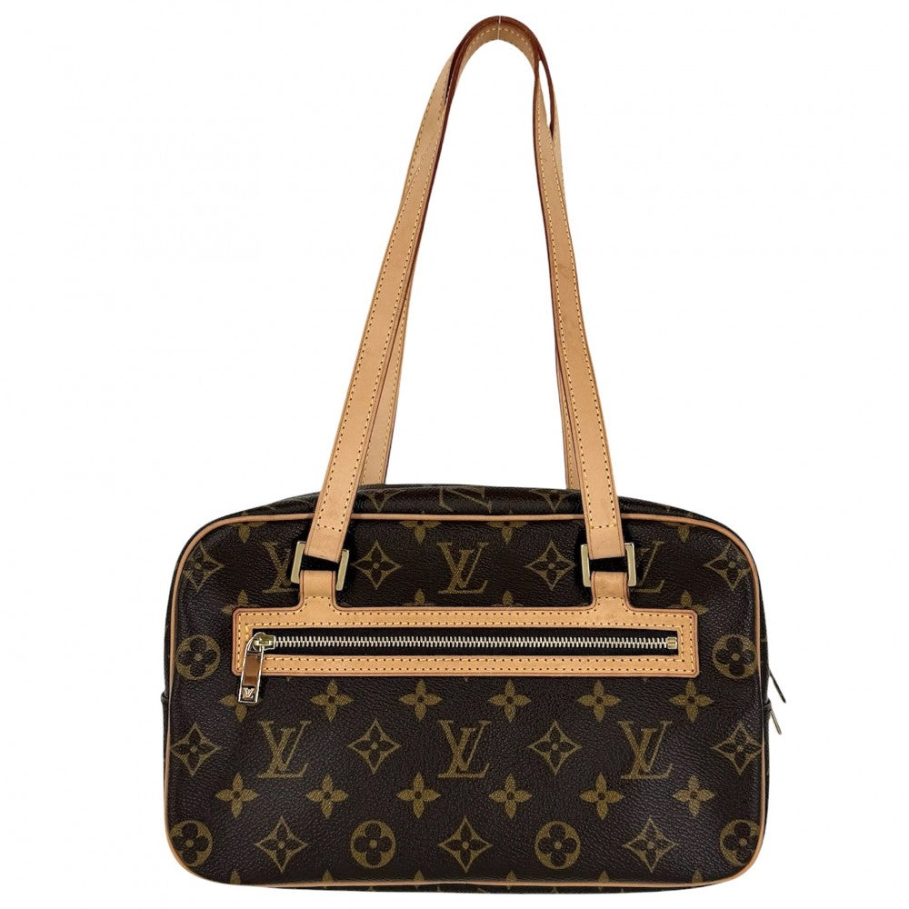 LOUIS VUITTON ルイヴィトン ハンドバッグ モノグラム シテMM Cite MM　 M51182 ブラウン 茶 ゴールド金具 レディース【中古品】