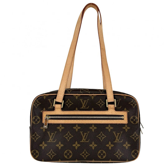 LOUIS VUITTON ルイヴィトン ハンドバッグ モノグラム シテMM Cite MM　 M51182 ブラウン 茶 ゴールド金具 レディース【中古品】
