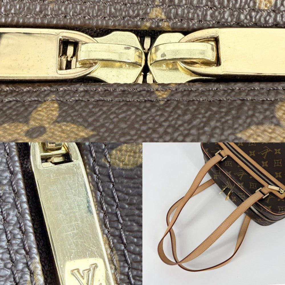 LOUIS VUITTON ルイヴィトン ハンドバッグ モノグラム シテMM Cite MM　 M51182 ブラウン 茶 ゴールド金具 レディース【中古品】