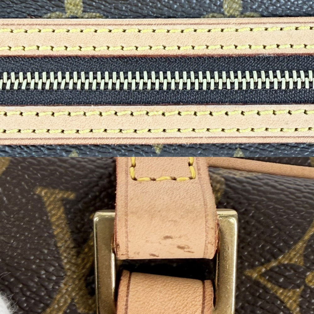 LOUIS VUITTON ルイヴィトン ハンドバッグ モノグラム シテMM Cite MM　 M51182 ブラウン 茶 ゴールド金具 レディース【中古品】
