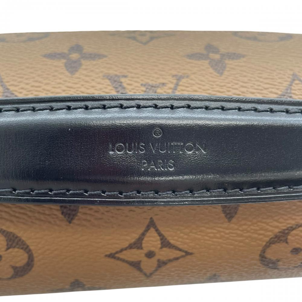 LOUIS VUITTON ルイヴィトン ショルダーバッグ ポシェットメティスMM M44876 レザー モノグラムリバースキャンバス ブラウン 茶 ゴールド金具 レディース【中古品】