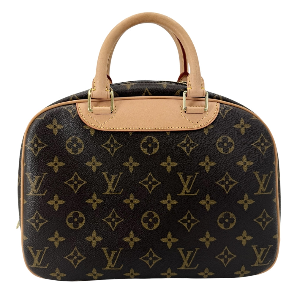LOUIS VUITTON ルイヴィトン ハンドバッグ モノグラム トゥルービル Trueville M42228 ブラウン 茶 ゴールド金具 レディース【中古品】