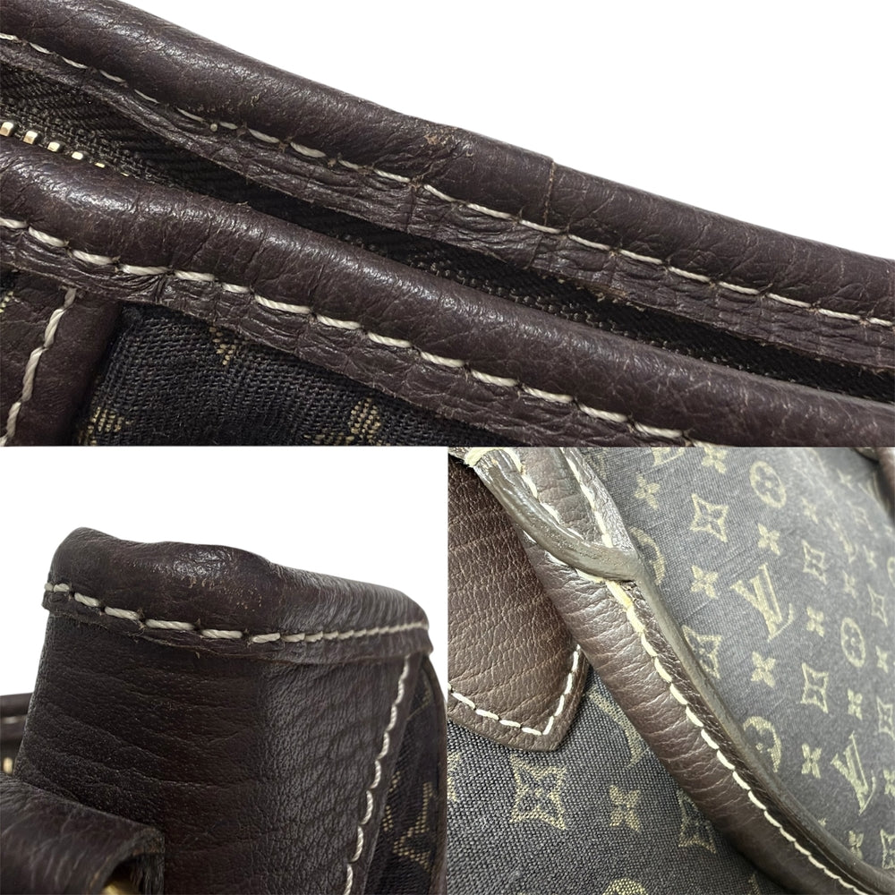 LOUIS VUITTON ルイヴィトン 2WAY モノグラムミニラン ブザスアンジュール ハンドバッグ ショルダーバッグ M95617 キャンバス レザー ブラウン 茶 ゴールド金具 レディース【中古品】