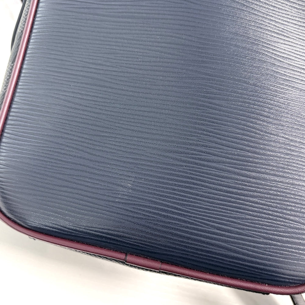 LOUIS VUITTON ルイヴィトン ショルダーバッグ ダヌーブ M55100 ダミエグラフィットキャンバス ブラック 黒 イエロー シルバー金具 メンズ【中古品】