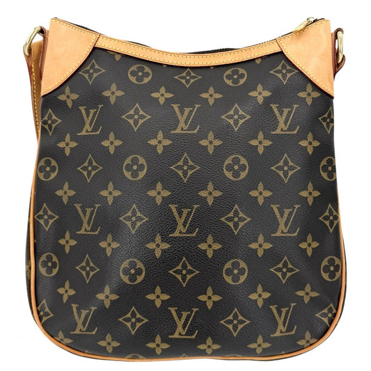 【開店SALE】 LOUIS VUITTON ルイヴィトン ショルダーバッグ オデオンPM Odeon PM M56390 モノグラムキャンバス ブラウン 茶 ゴールド金具 レディース【中古品】