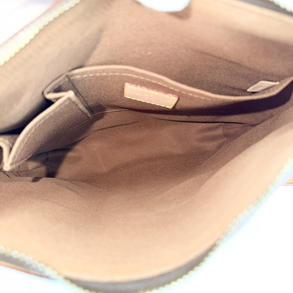 【開店SALE】 LOUIS VUITTON ルイヴィトン ショルダーバッグ オデオンPM Odeon PM M56390 モノグラムキャンバス ブラウン 茶 ゴールド金具 レディース【中古品】
