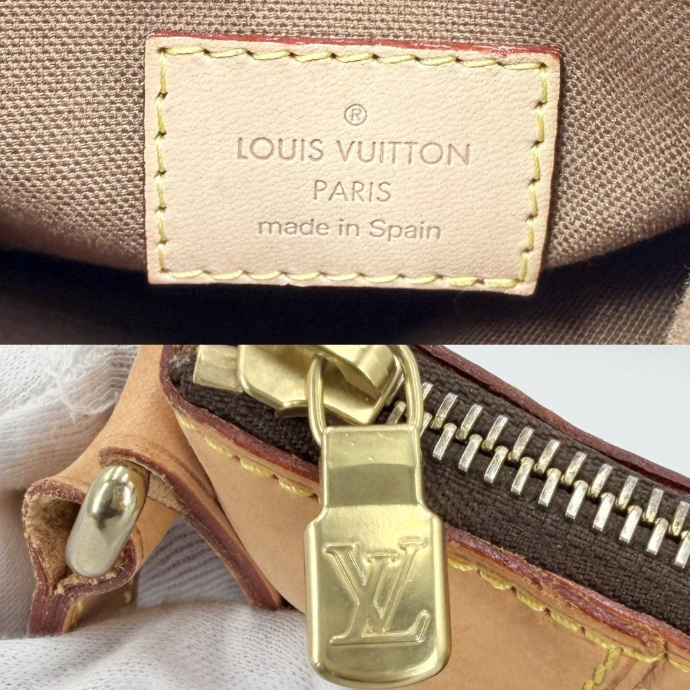【開店SALE】 LOUIS VUITTON ルイヴィトン ショルダーバッグ オデオンPM Odeon PM M56390 モノグラムキャンバス ブラウン 茶 ゴールド金具 レディース【中古品】