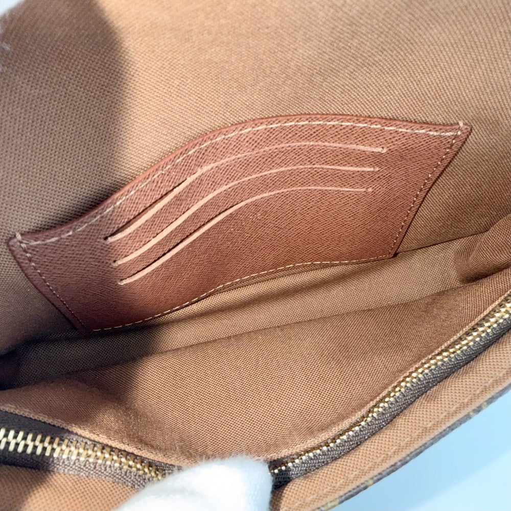 【開店SALE】 LOUIS VUITTON ルイヴィトン 2WAY モノグラム ウォレットオンチェーンアイビー ハンドバッグ ショルダーバッグ M81911 ブラウン 茶 ゴールド金具 レディース【中古品】