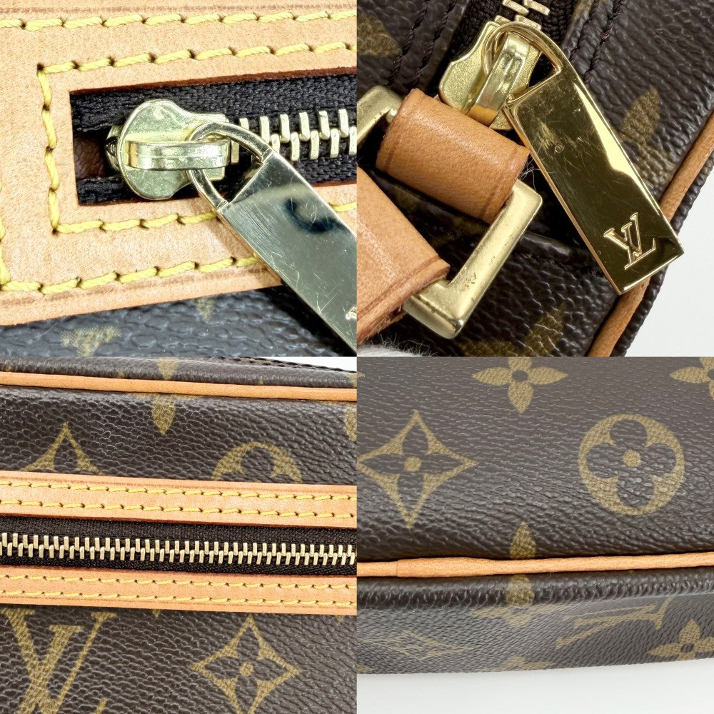 【開店SALE】 LOUIS VUITTON ルイヴィトン ショルダーバッグ モノグラム ポシェット・シテ M51183 ブラウン 茶 ゴールド金具 レディース【中古品】