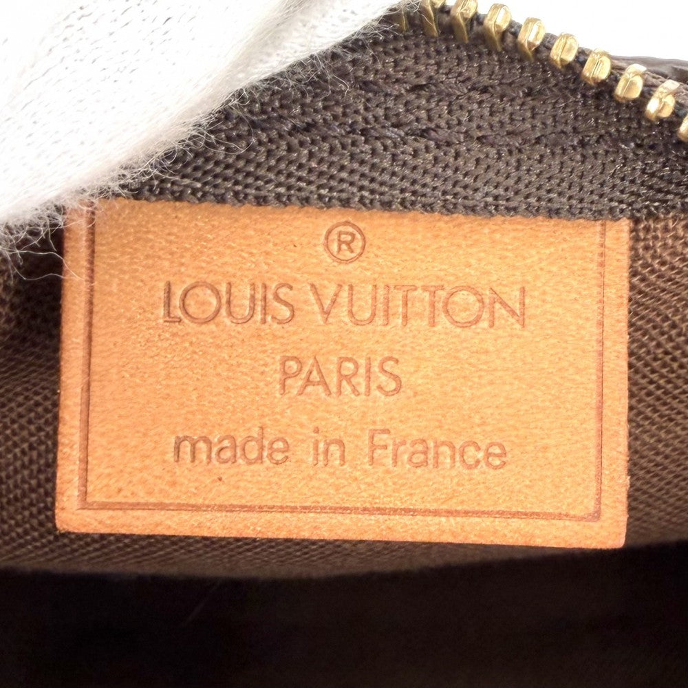 【開店SALE】 LOUIS VUITTON ルイヴィトン ハンドバッグ モノグラム ミニスピーディ 小さめ M41534 ブラウン 茶 ゴールド金具 レディース【中古品】