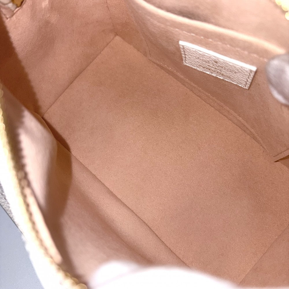 LOUIS VUITTON ルイヴィトン 2WAY ショルダーバッグ バイカラ―モノグラムアンプラント スピーディバンドリエール20 ミニハンドバッグ M46875 クリーム ピンク系 ゴールド金具 レディース【中古品】