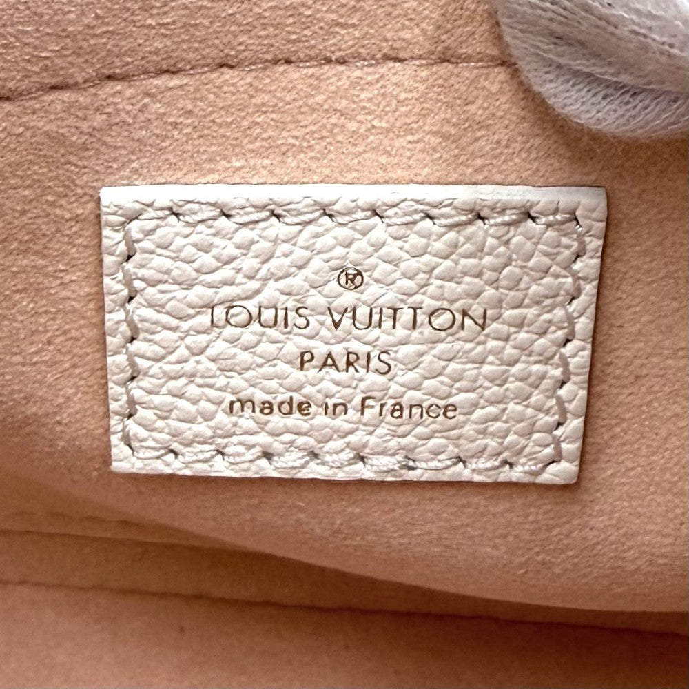 LOUIS VUITTON ルイヴィトン 2WAY ショルダーバッグ バイカラ―モノグラムアンプラント スピーディバンドリエール20 ミニハンドバッグ M46875 クリーム ピンク系 ゴールド金具 レディース【中古品】