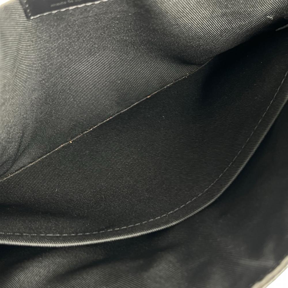 LOUIS VUITTON ルイヴィトン ショルダーバッグ ディストリクト PM ダミエグラフィット N41028 ダミエキャンバス ブラック 黒 グレー シルバー金具 メンズ【中古品】