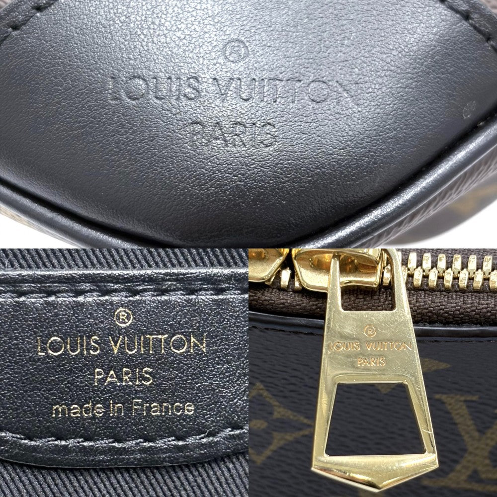 LOUIS VUITTON ルイヴィトン ショルダーバッグ モノグラム ブーローニュＰM ブラック 黒 M45831 ノワール ブラウン 茶 ゴールド金具 レディース【中古品】
