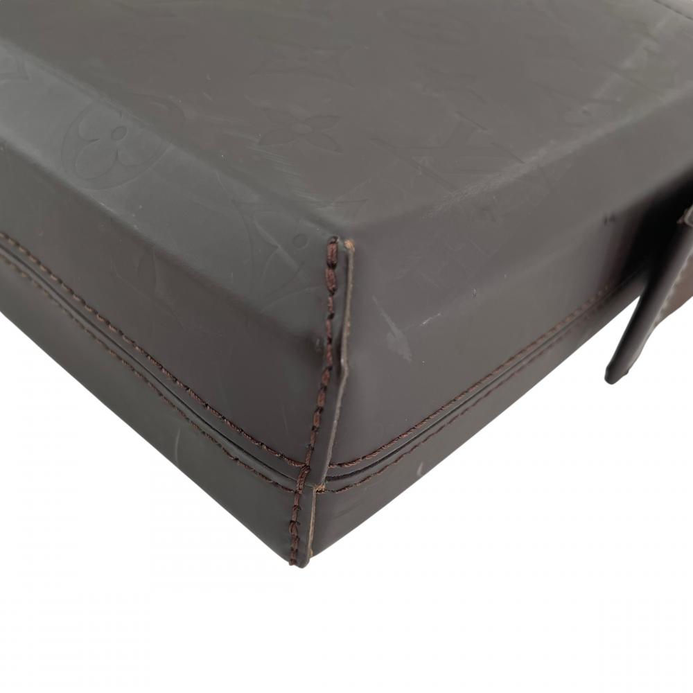 LOUIS VUITTON ルイヴィトン ショルダーバッグ モノグラムグラセ ボビー M46520 カーフ ブラウン 茶 シルバー金具 メンズ【中古品】