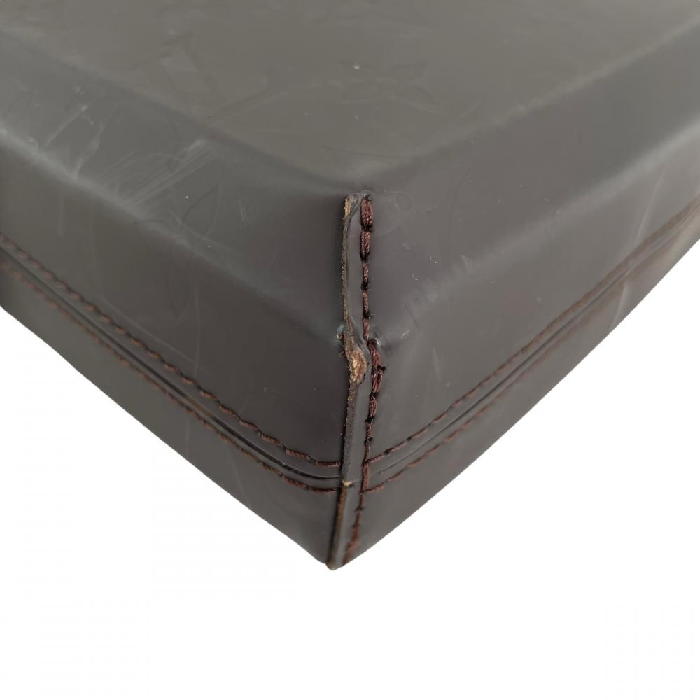 LOUIS VUITTON ルイヴィトン ショルダーバッグ モノグラムグラセ ボビー M46520 カーフ ブラウン 茶 シルバー金具 メンズ【中古品】