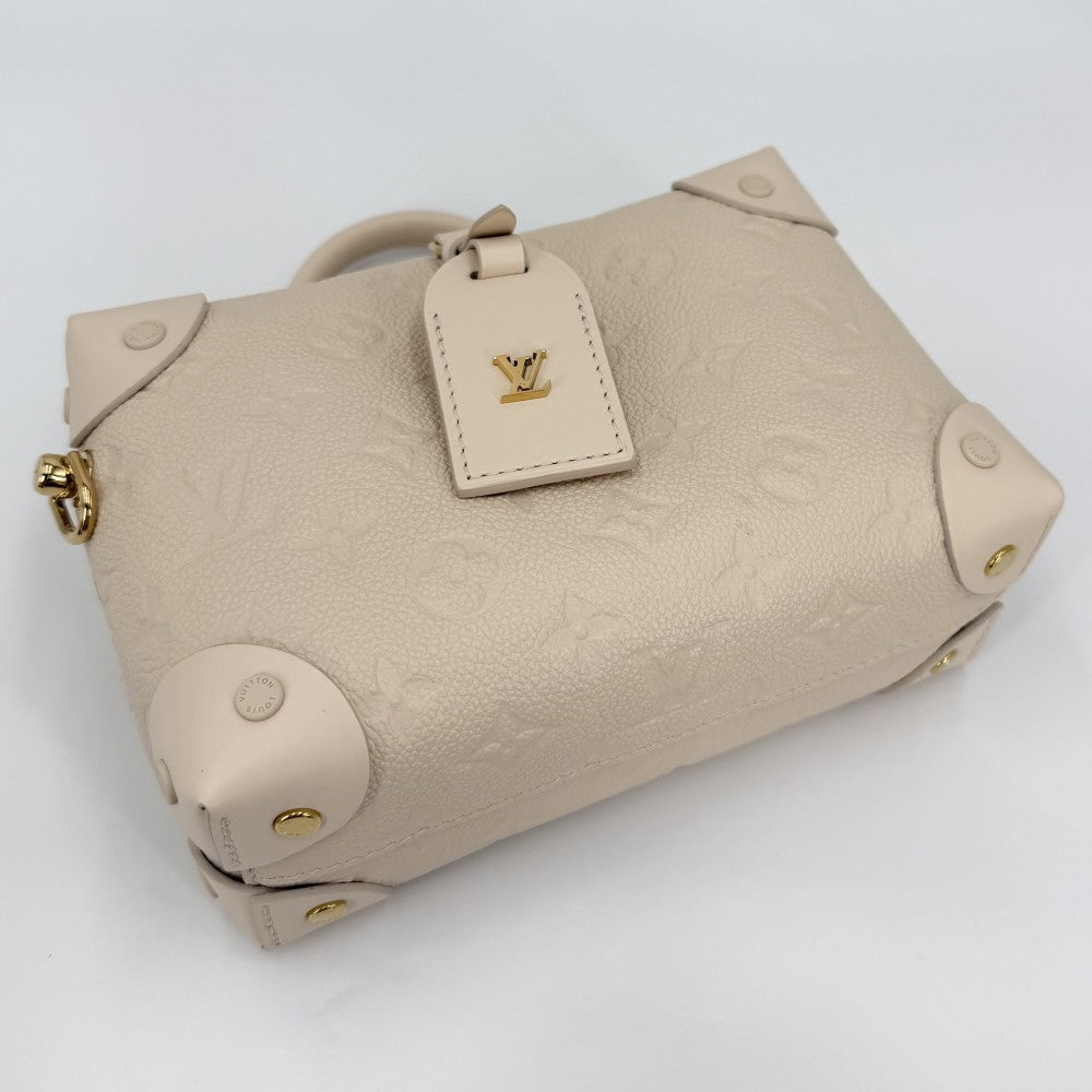 LOUIS VUITTON ルイヴィトン 2WAY プティットマル ハンドバッグ ショルダーバッグ M45394 モノグラムアンプラント クレーム ゴールド金具 レディース【中古品】