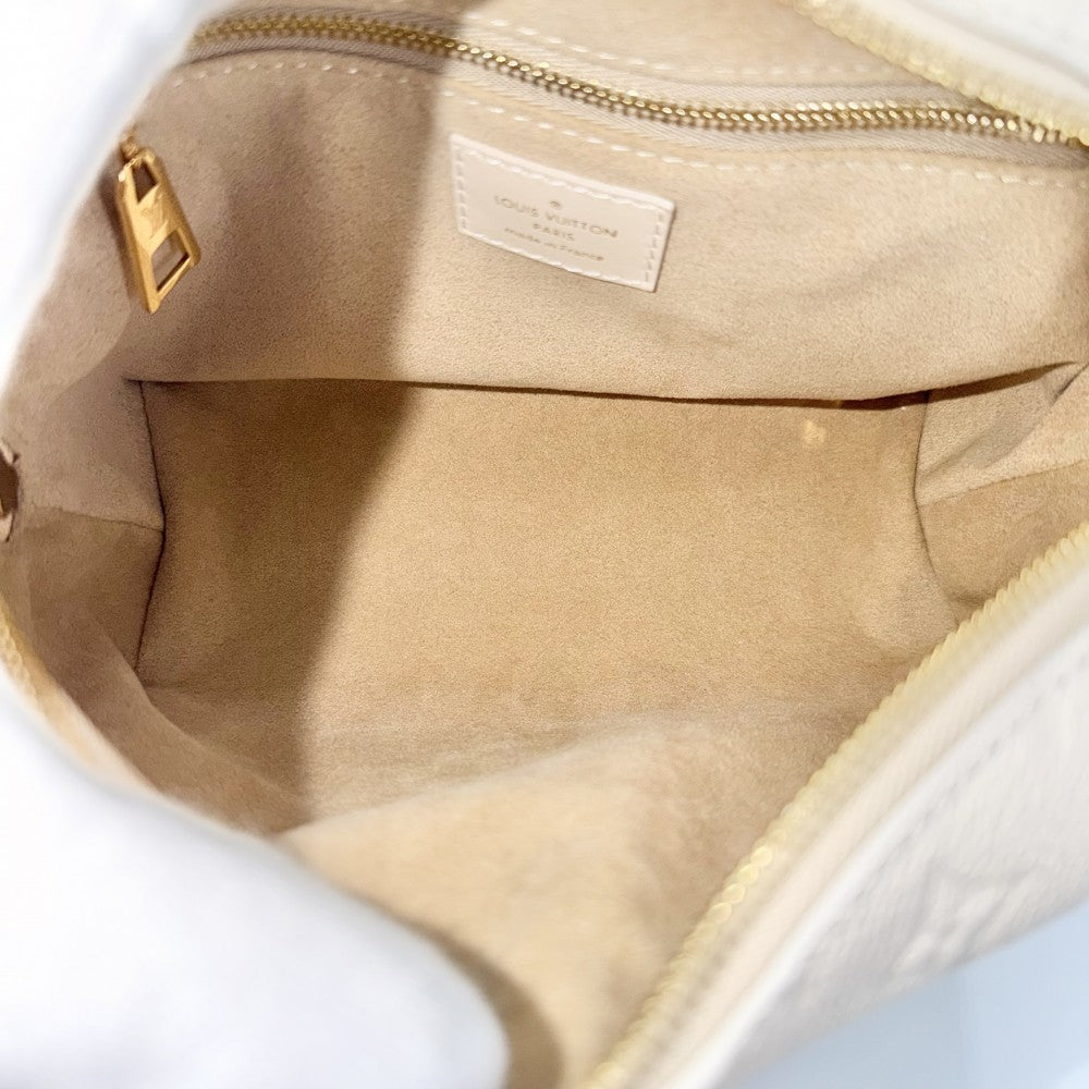 LOUIS VUITTON ルイヴィトン 2WAY プティットマル ハンドバッグ ショルダーバッグ M45394 モノグラムアンプラント クレーム ゴールド金具 レディース【中古品】