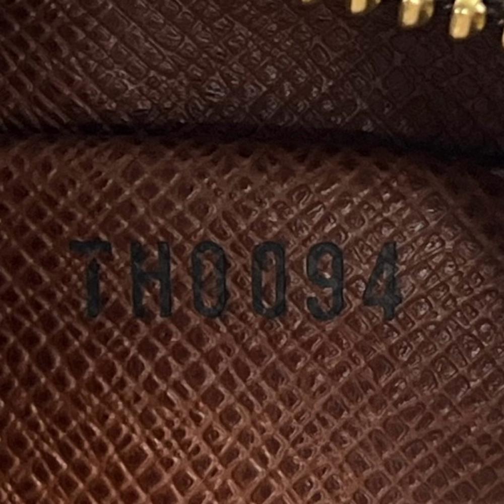 LOUIS VUITTON ルイヴィトン ショルダーバッグ モノグラム アマゾン 2層式 M45236 モノグラムキャンバス ヌメ革 ブラウン 茶 ゴールド金具 レディース【中古品】